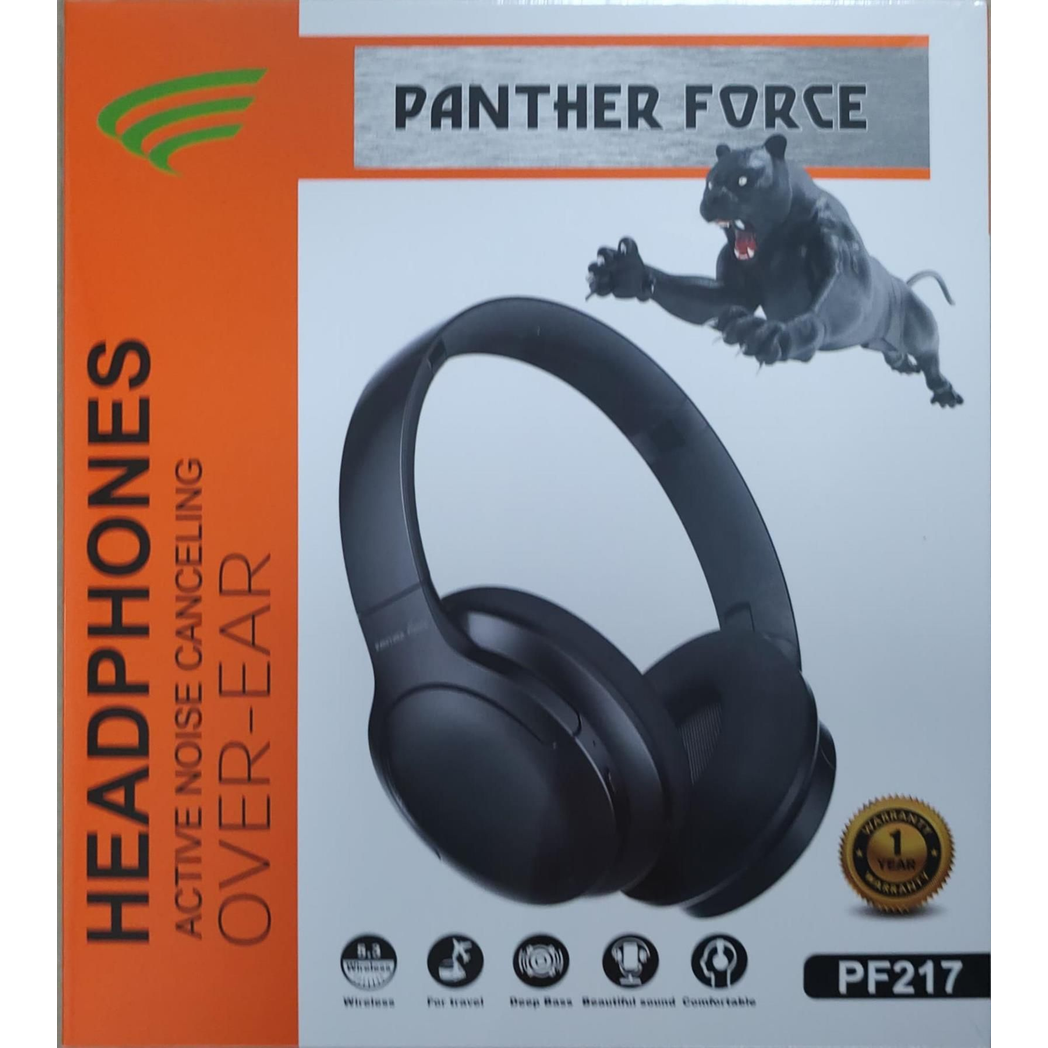 Panther Force Wireless Bluetooth Active Noise Canceling Headphone PF217